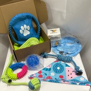 Colorful Kids Toy Set with Blue and Green Accents NWT